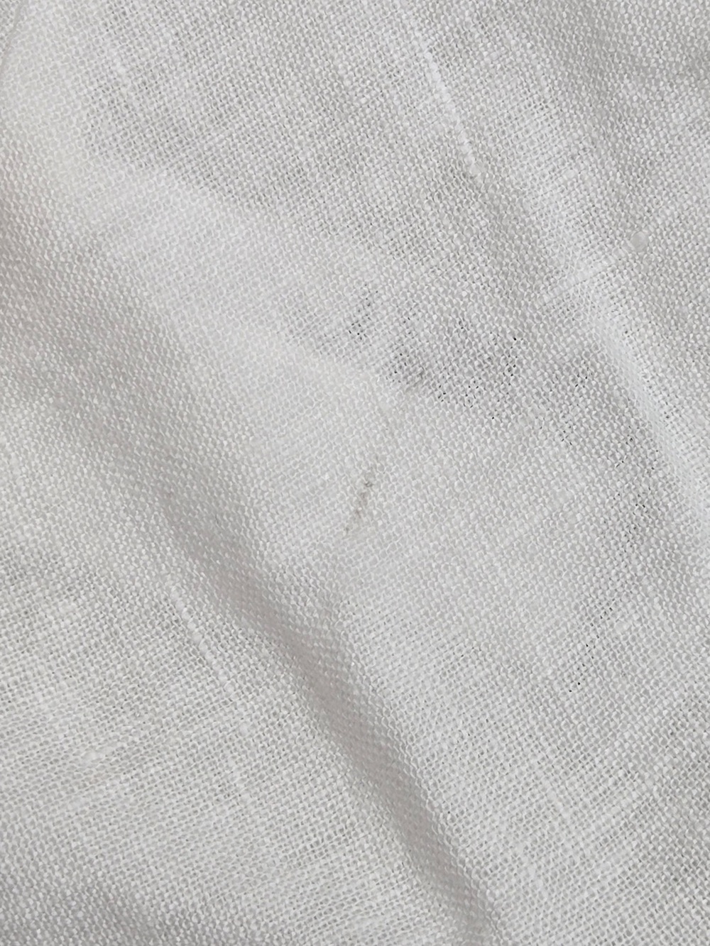 NWT QUINCE 100% European Linen Strapless Top Large White 8065 - Picture 10 of 11